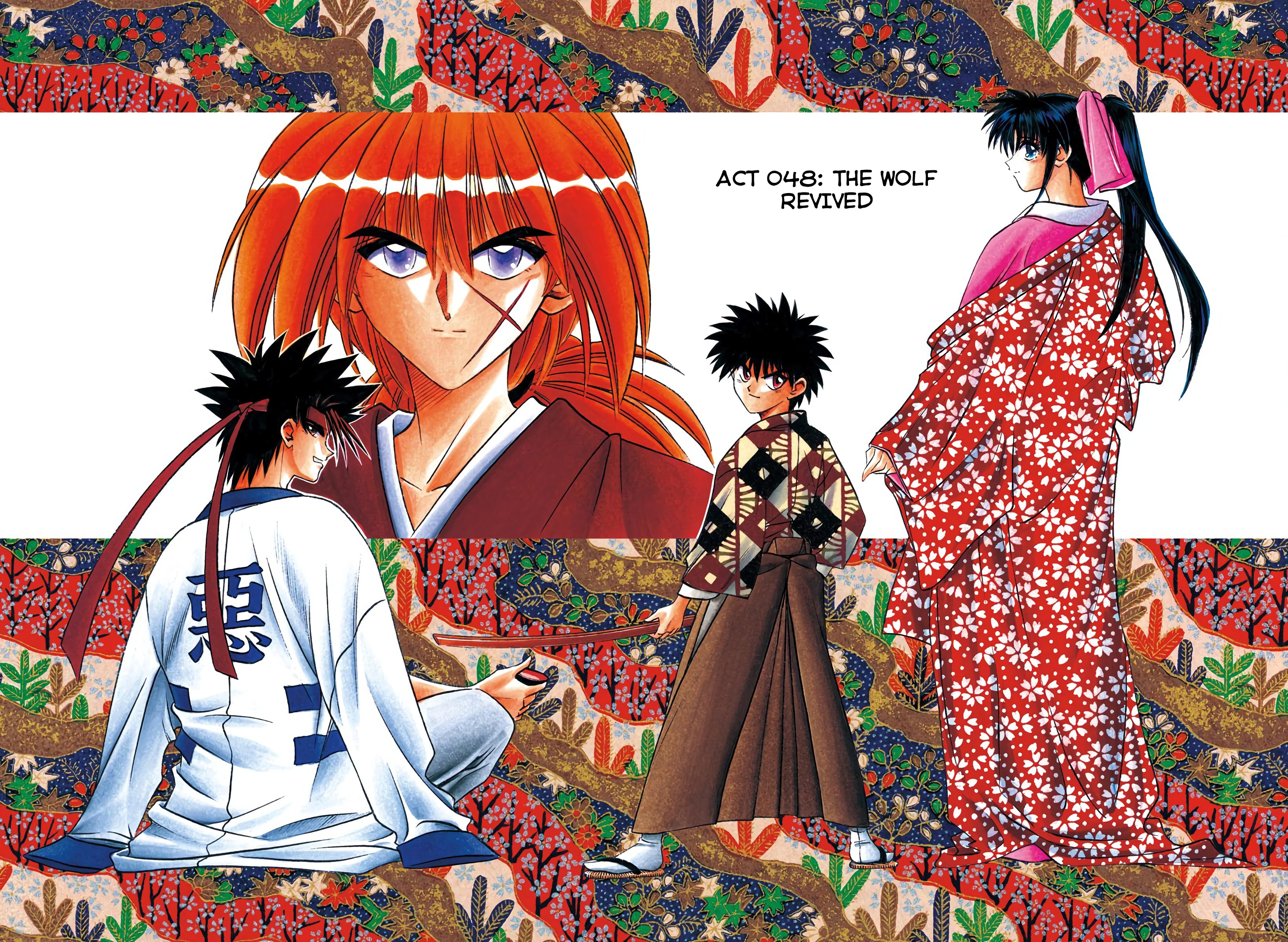 Rurouni Kenshin: Meiji Kenkaku Romantan - Digital Colored Comics - Vol.7 Chapter 48: The Wolf Revived