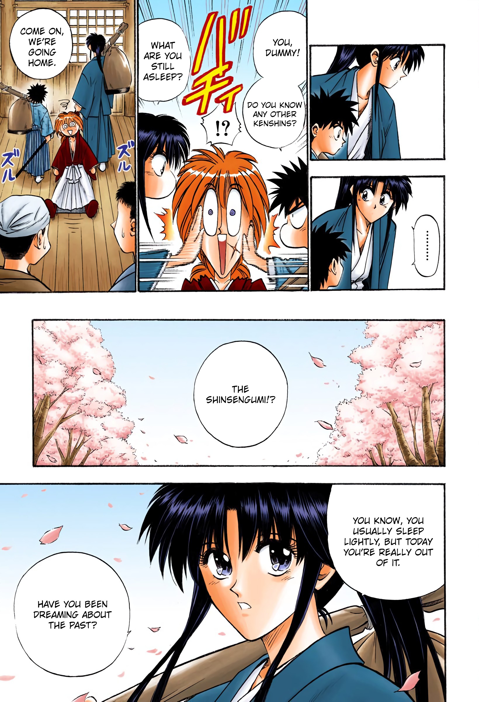 Rurouni Kenshin: Meiji Kenkaku Romantan - Digital Colored Comics - Vol.7 Chapter 48: The Wolf Revived