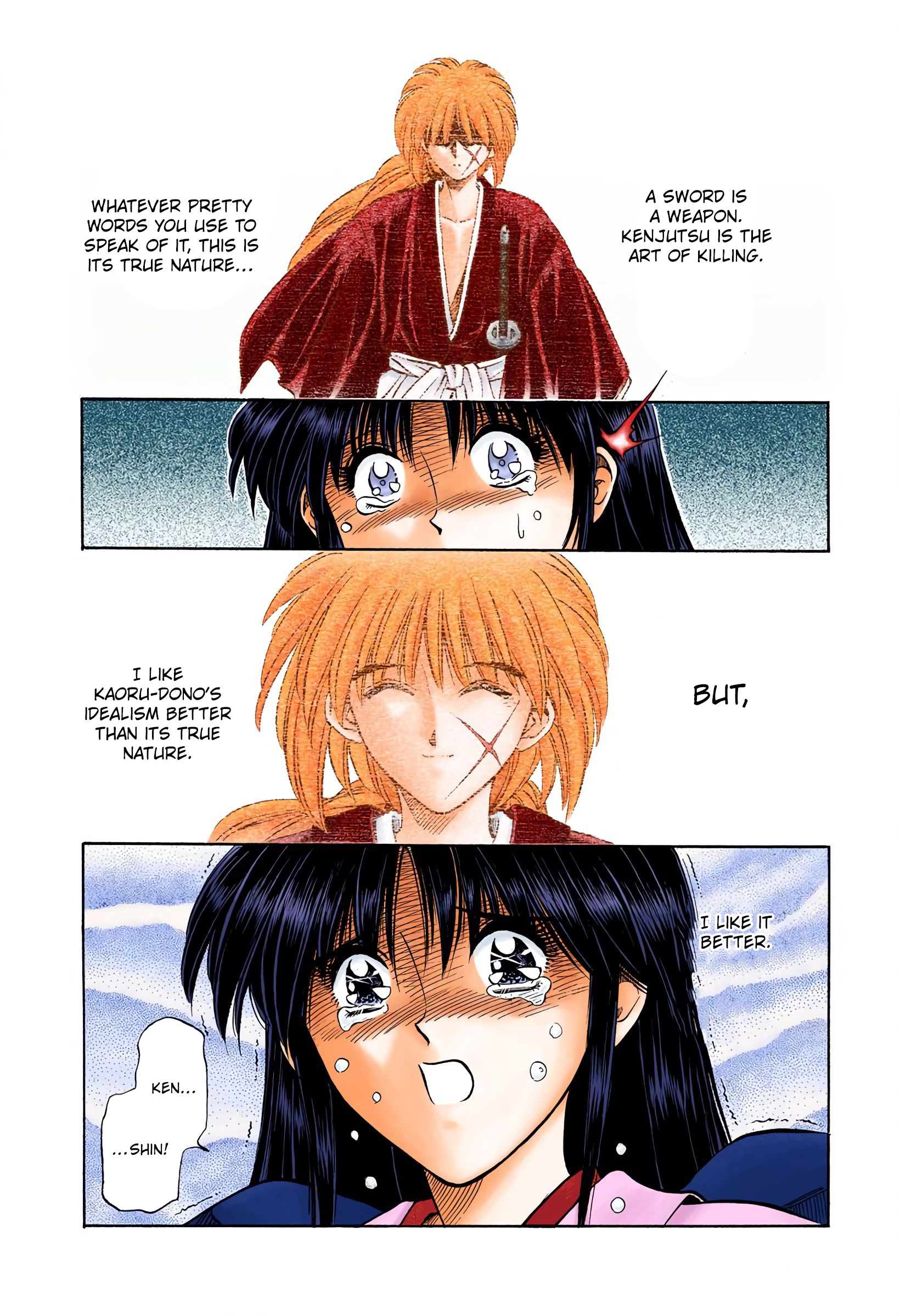 Rurouni Kenshin: Meiji Kenkaku Romantan - Digital Colored Comics - Vol.2 Chapter 14: A Final Act Under The Moon