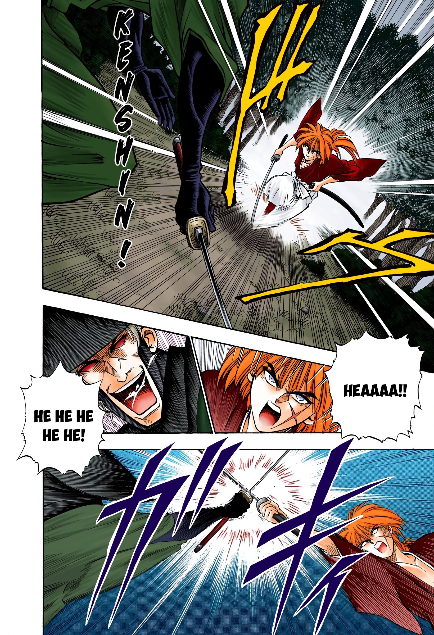 Rurouni Kenshin: Meiji Kenkaku Romantan - Digital Colored Comics - Vol.2 Chapter 12: The Two Hitokiri