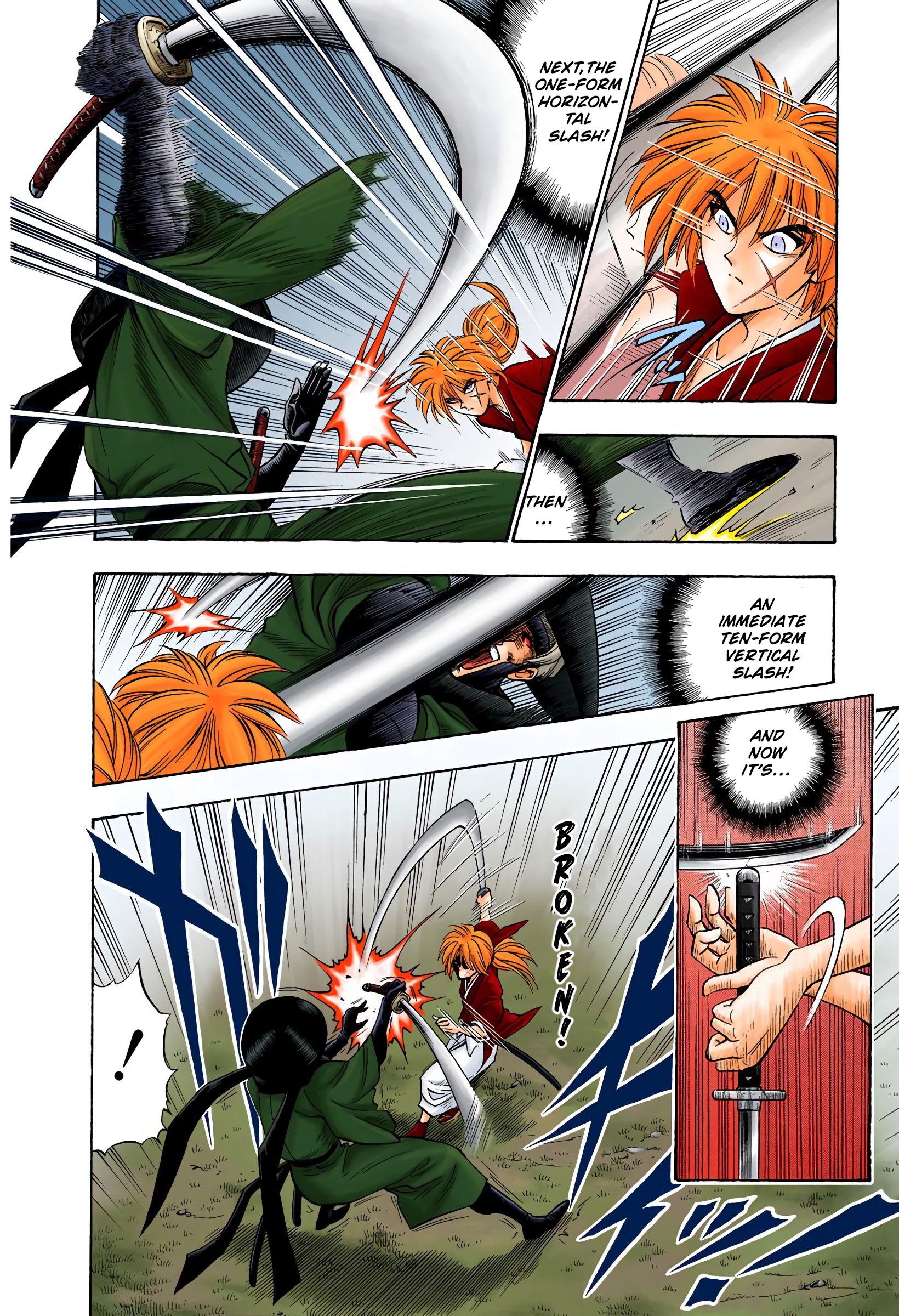 Rurouni Kenshin: Meiji Kenkaku Romantan - Digital Colored Comics - Vol.2 Chapter 12: The Two Hitokiri