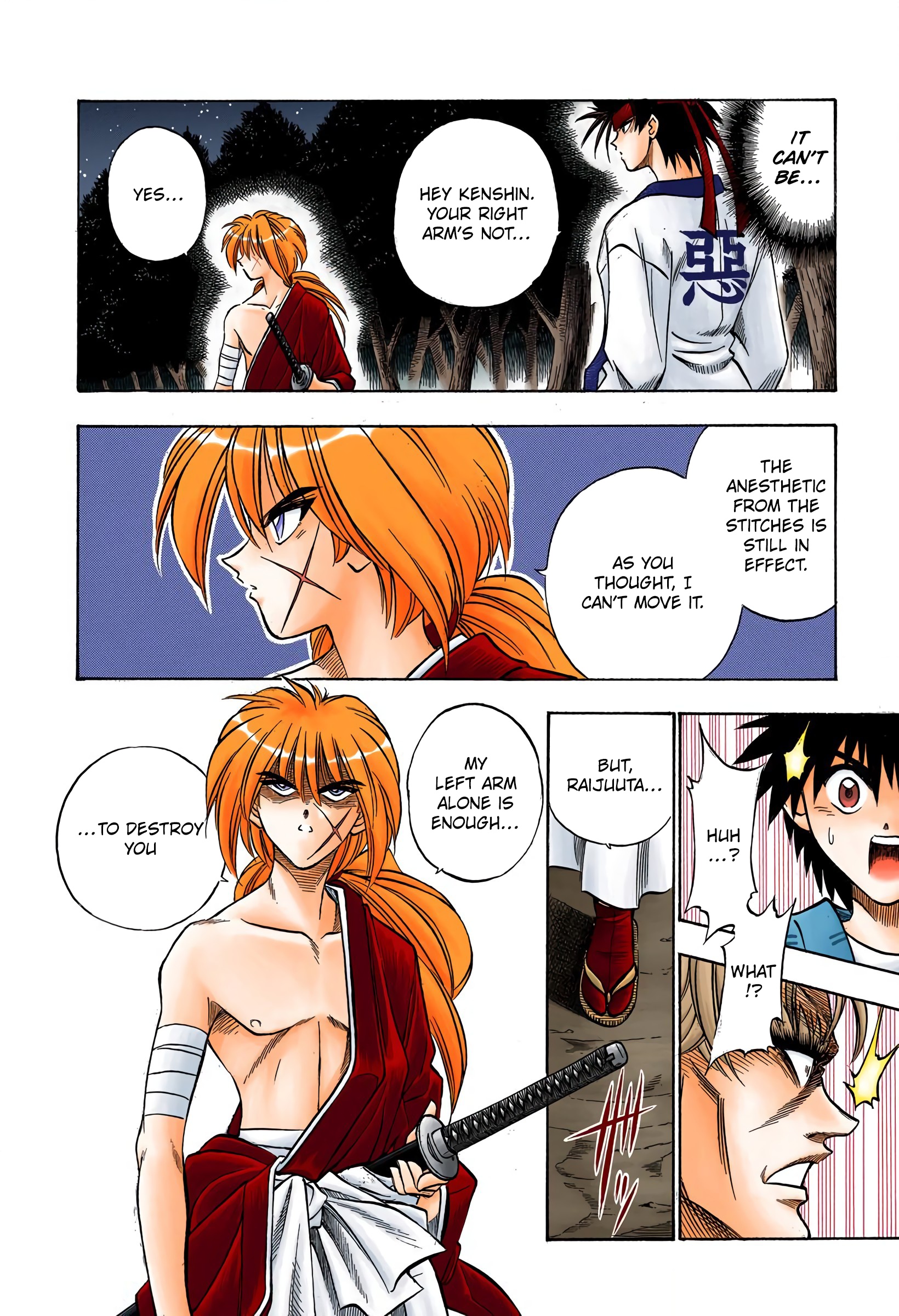 Rurouni Kenshin: Meiji Kenkaku Romantan - Digital Colored Comics - Vol.6 Chapter 43: Conclusion