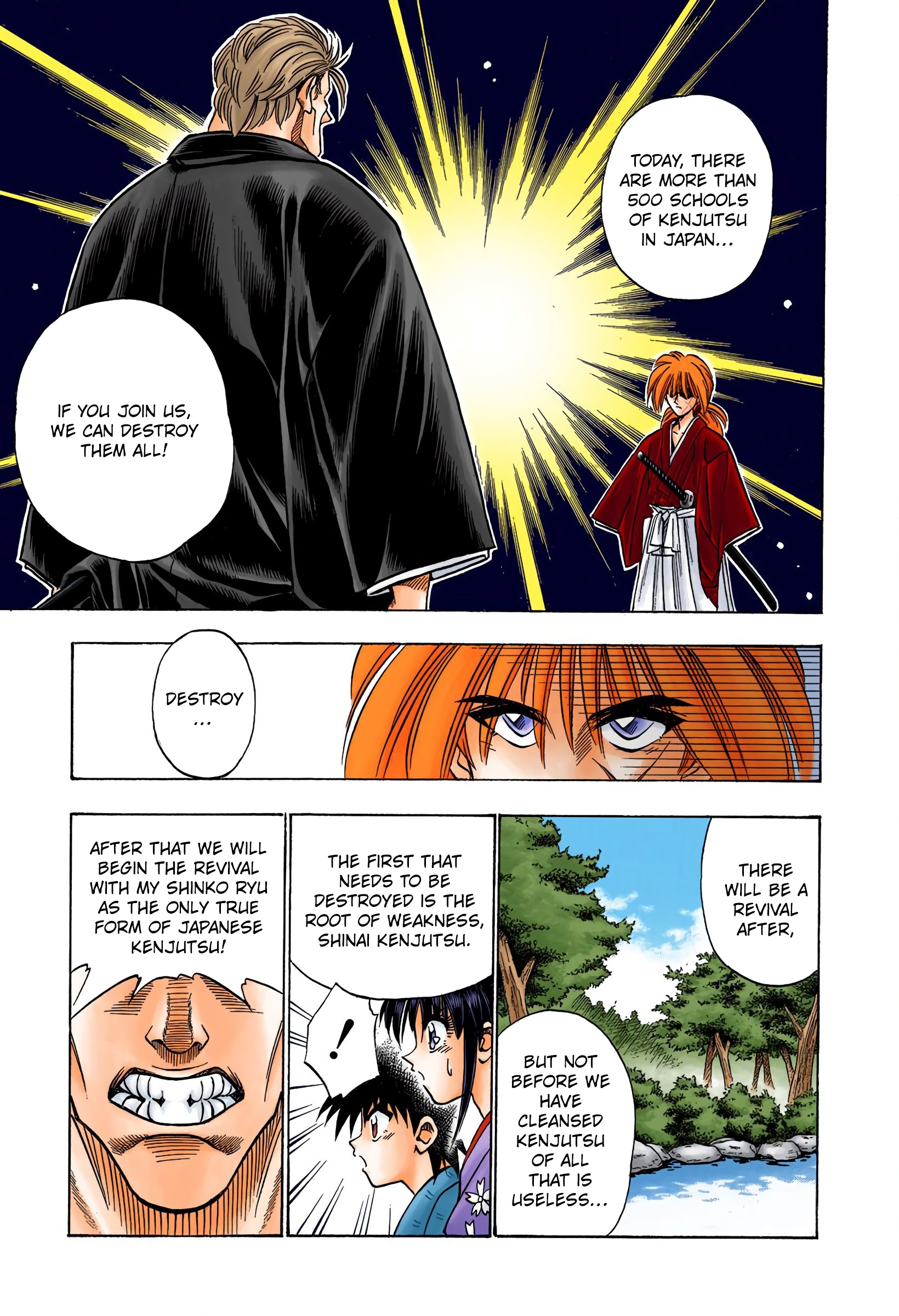 Rurouni Kenshin: Meiji Kenkaku Romantan - Digital Colored Comics - Vol.5 Chapter 37: Conversation At The Tsukayama Estate