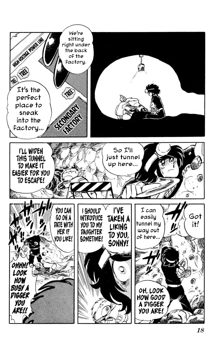 Super Ninja Dan - Vol.5 Chapter 21: The Man-Eating Mold Remover