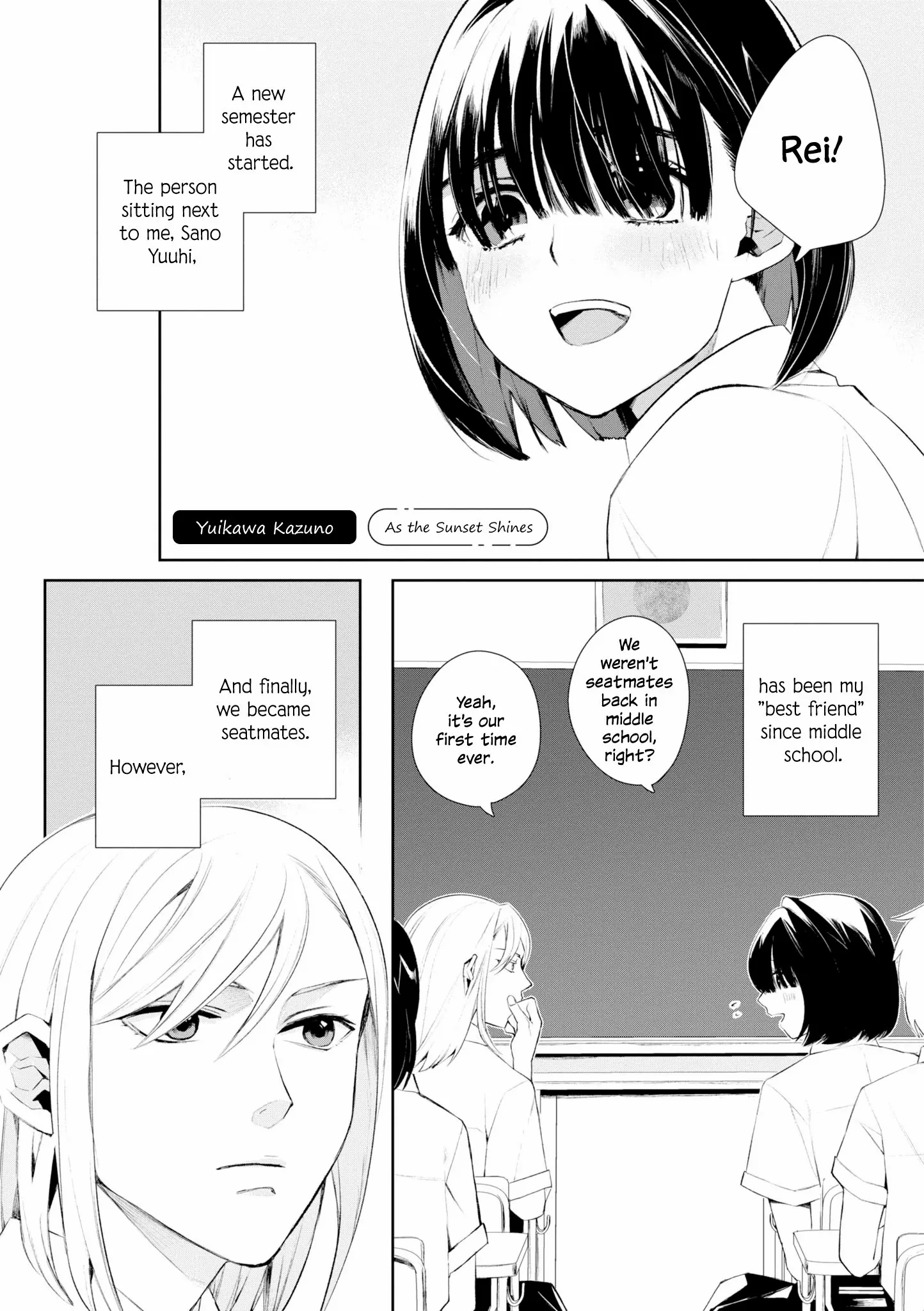 I Want to Be Close to You. Student Yuri Anthology - Chapter 7