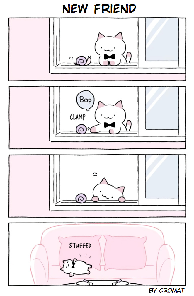 Hungry Cat Kyuu-Chan (Fan Comic) - Chapter 84: New Friend