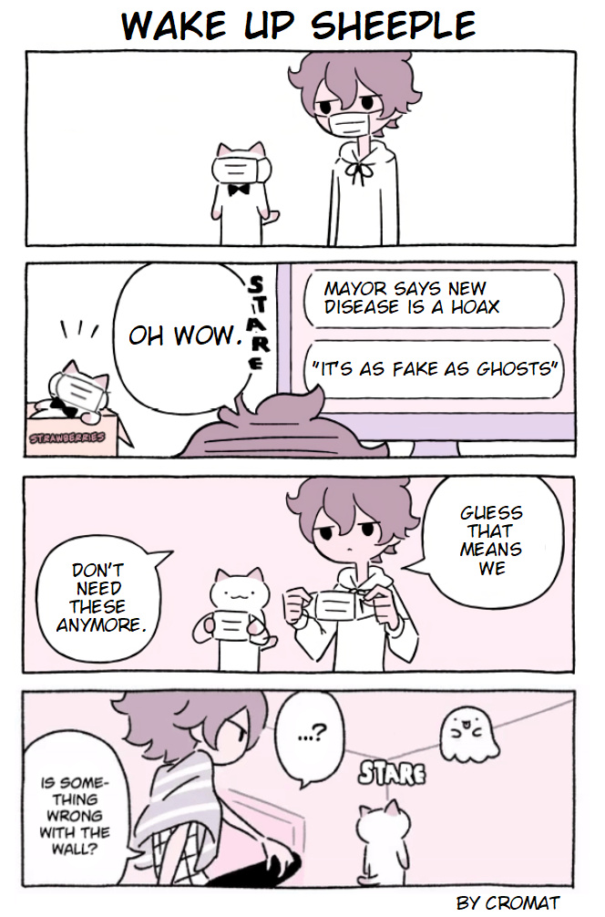 Hungry Cat Kyuu-Chan (Fan Comic) - Chapter 60: Wake Up Sheeple