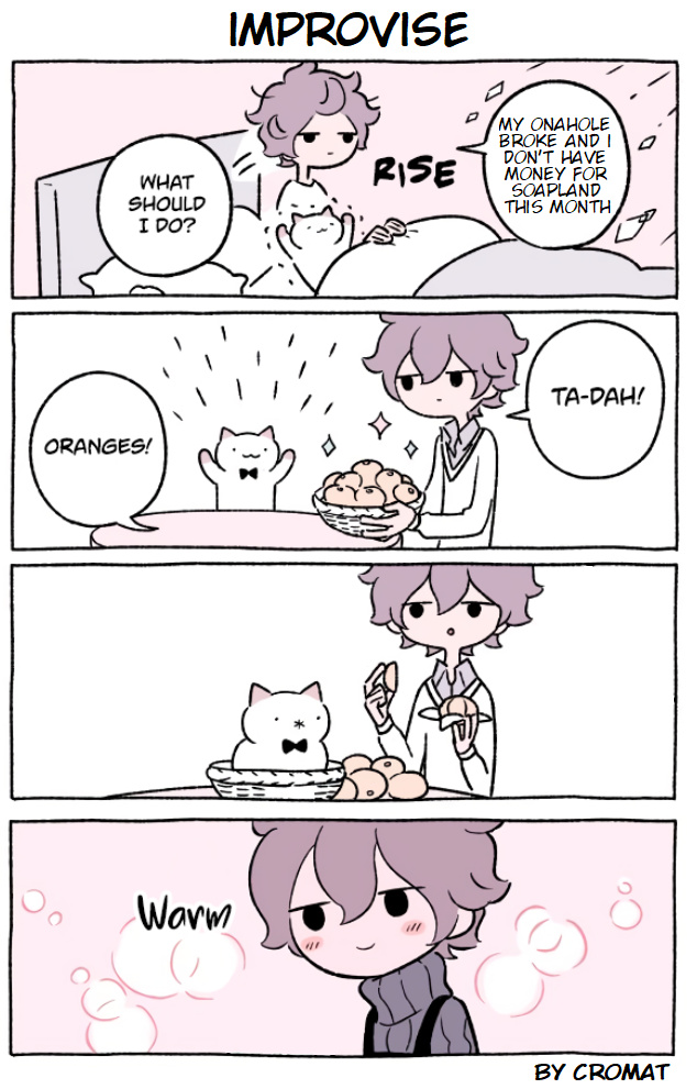 Hungry Cat Kyuu-Chan (Fan Comic) - Chapter 15: Improvise