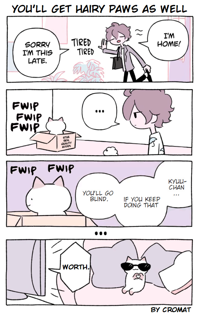 Hungry Cat Kyuu-Chan (Fan Comic) - Chapter 13: You'll Get Hairy Paws As Well