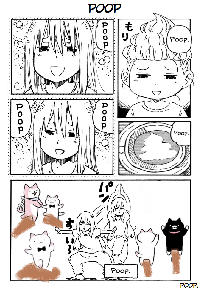 Hungry Cat Kyuu-Chan (Fan Comic) - Chapter 237: Poop