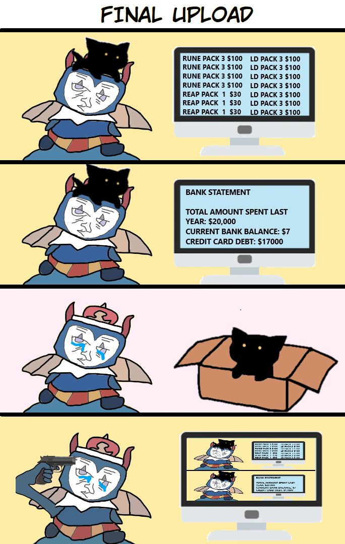 Hungry Cat Kyuu-Chan (Fan Comic) - Chapter 253: Summoners War Crossover Part 2: Black Cat Origins