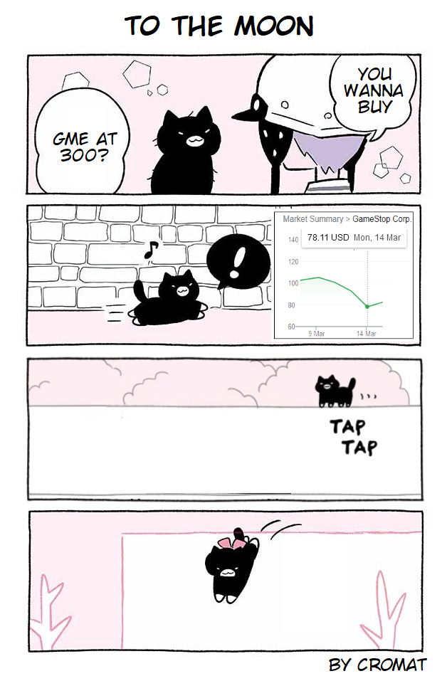 Hungry Cat Kyuu-Chan (Fan Comic) - Chapter 256: To The Moon