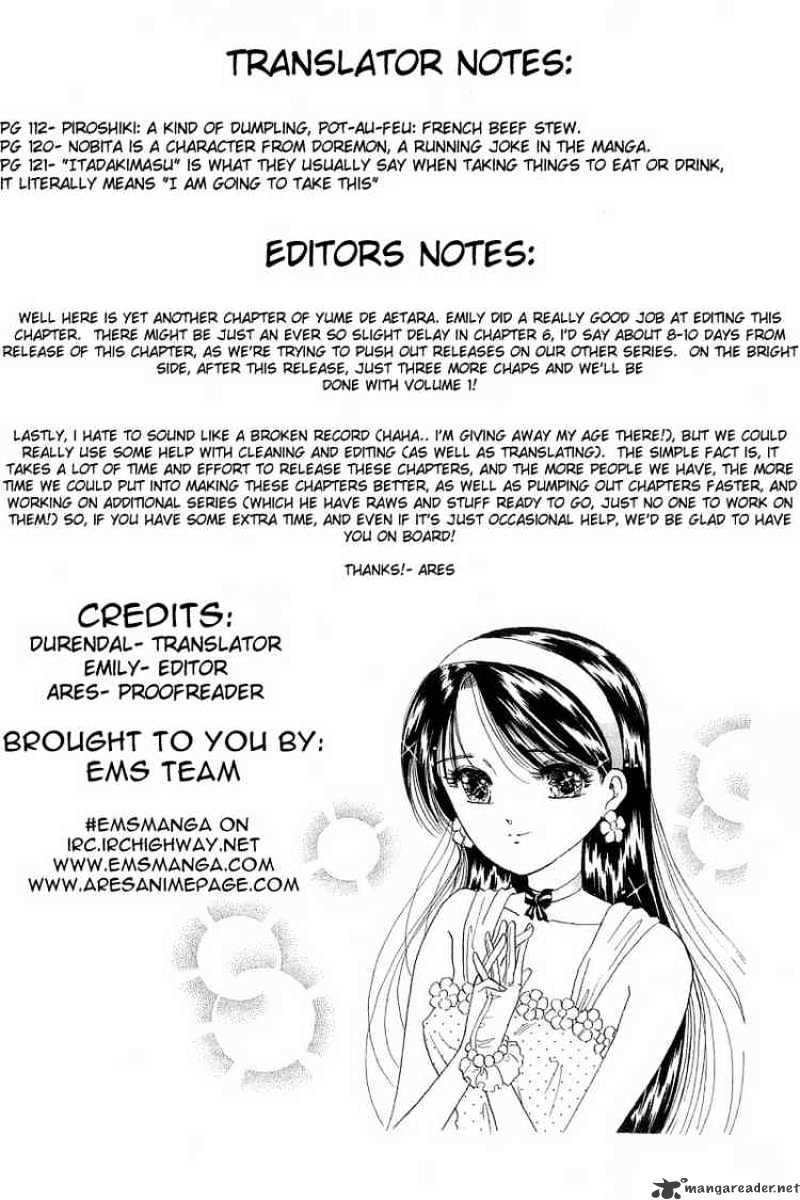 Yume De Aetara - Chapter 5 : Cherry Blossom