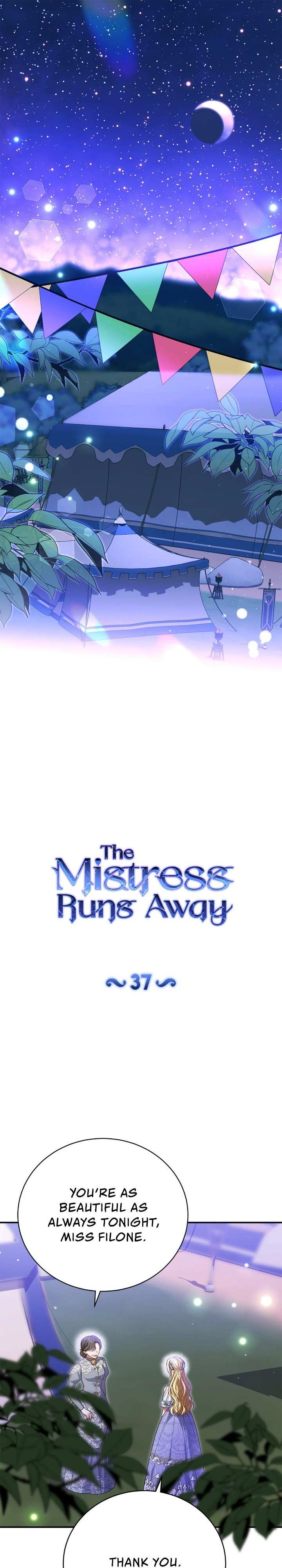 The Mistress Runs Away - Chapter 37