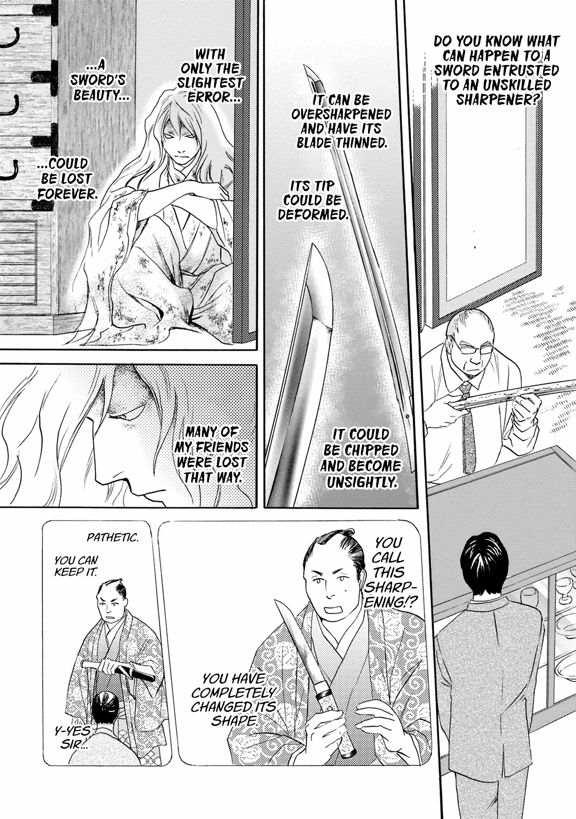 Katana - Vol.13 Chapter 47: The Unsharpenable Sword Part 1