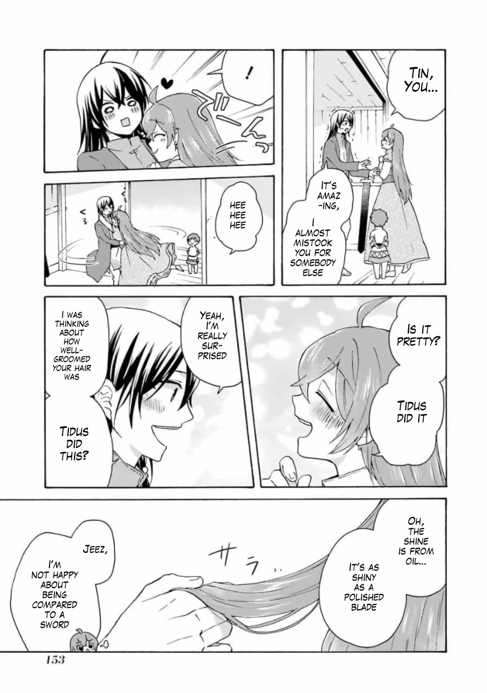 Tada Shiawasena Isekai Kazoku Seikatsu - Chapter 13: Is Hair The Most Important Thing After Life?