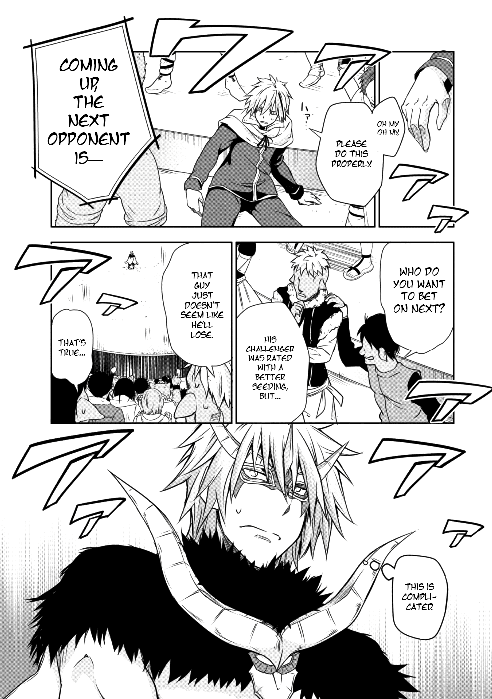 Tensei Shitara Slime Datta Ken: The Ways Of Strolling In The Demon Country - Chapter 29: (30) Underground Arena, ☆ 3 Stars!!