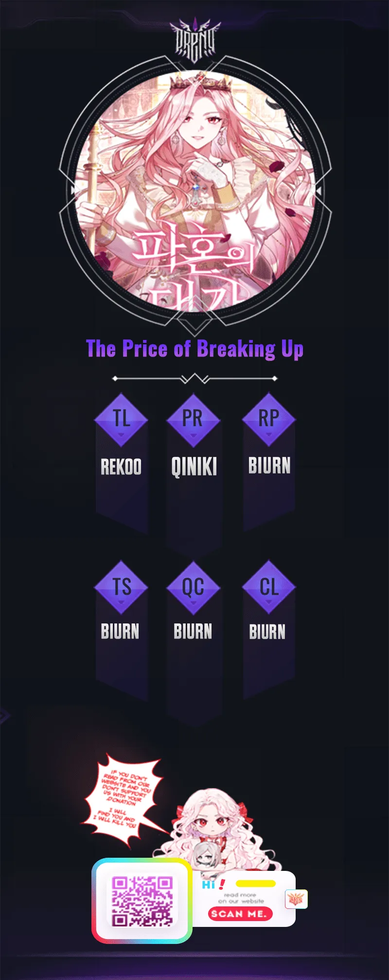 The Price Of Breaking Up - Chapter 1