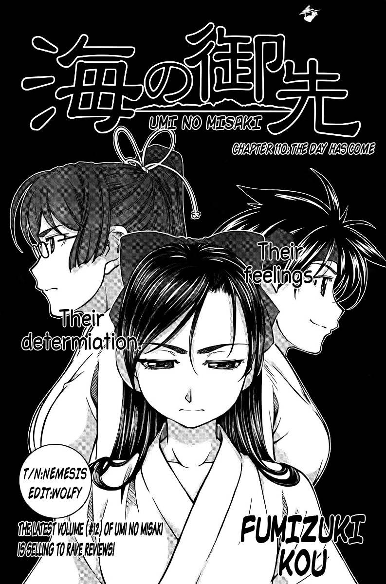 Umi No Misaki - Chapter 110 : The Day Has Come