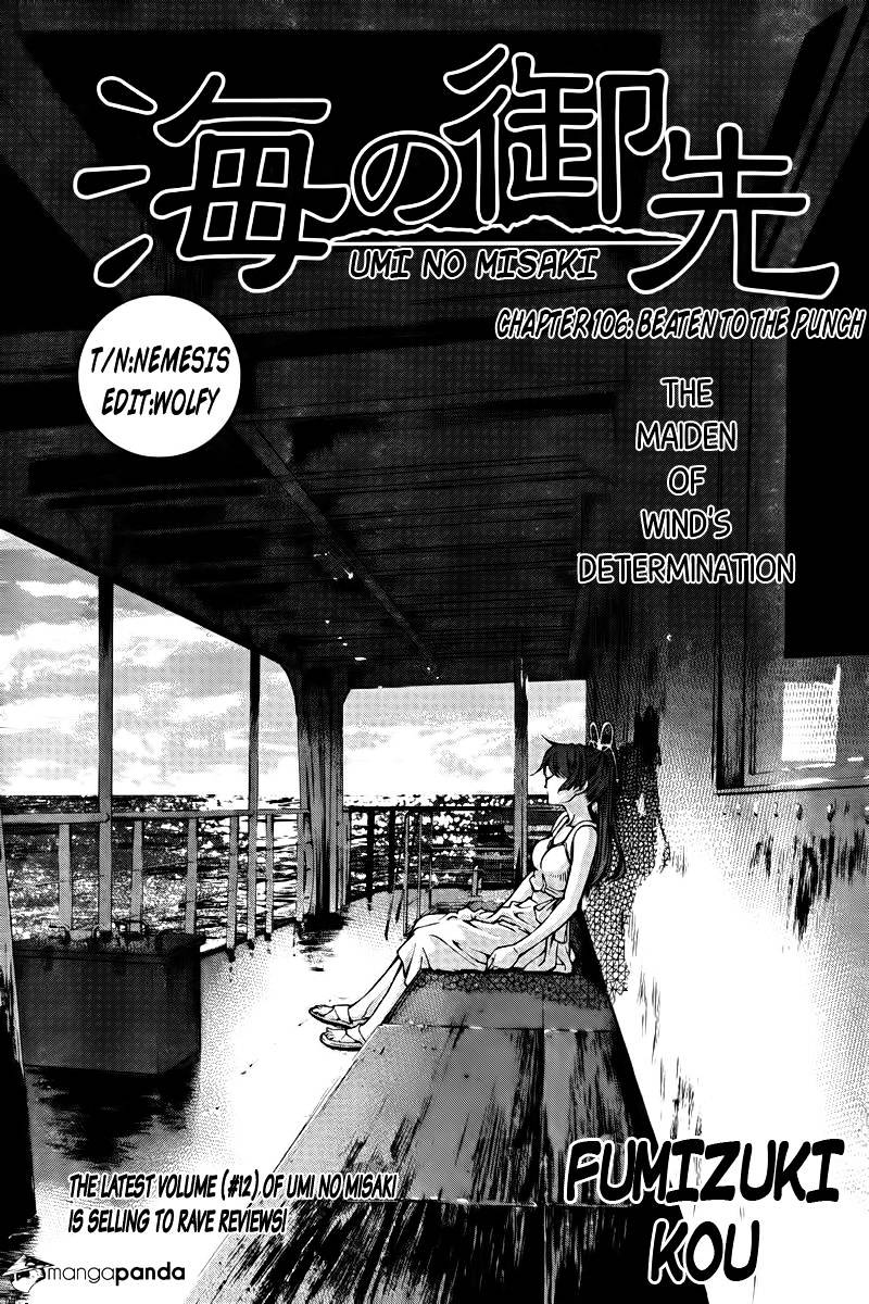 Umi No Misaki - Chapter 106 : Beaten To The Punch