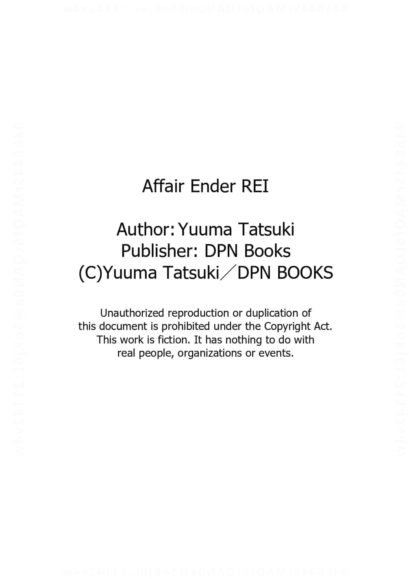 Affair Ender Rei - Chapter 7