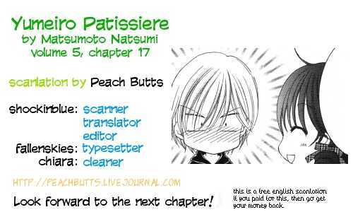 Yumeiro Patissiere - Vol.5 Chapter 17