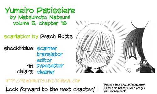 Yumeiro Patissiere - Vol.5 Chapter 16