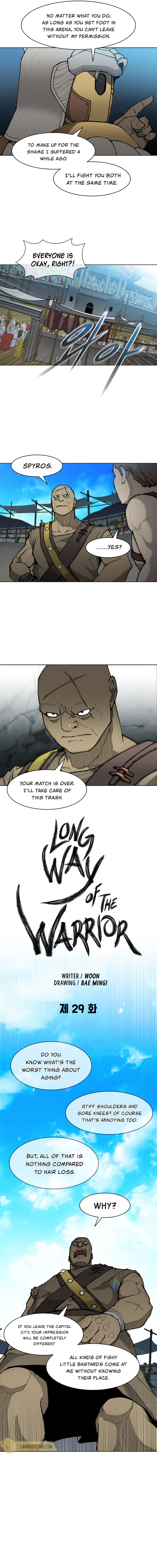 The Long Way Of The Warrior - Chapter 29