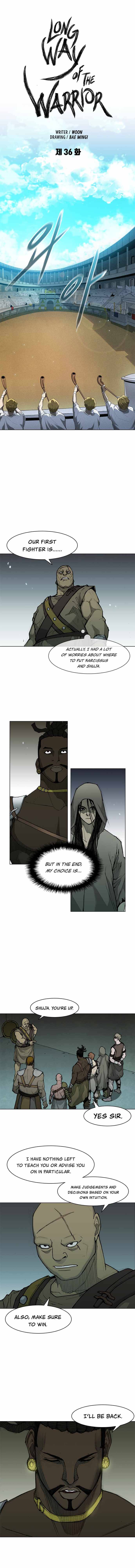 The Long Way Of The Warrior - Chapter 36