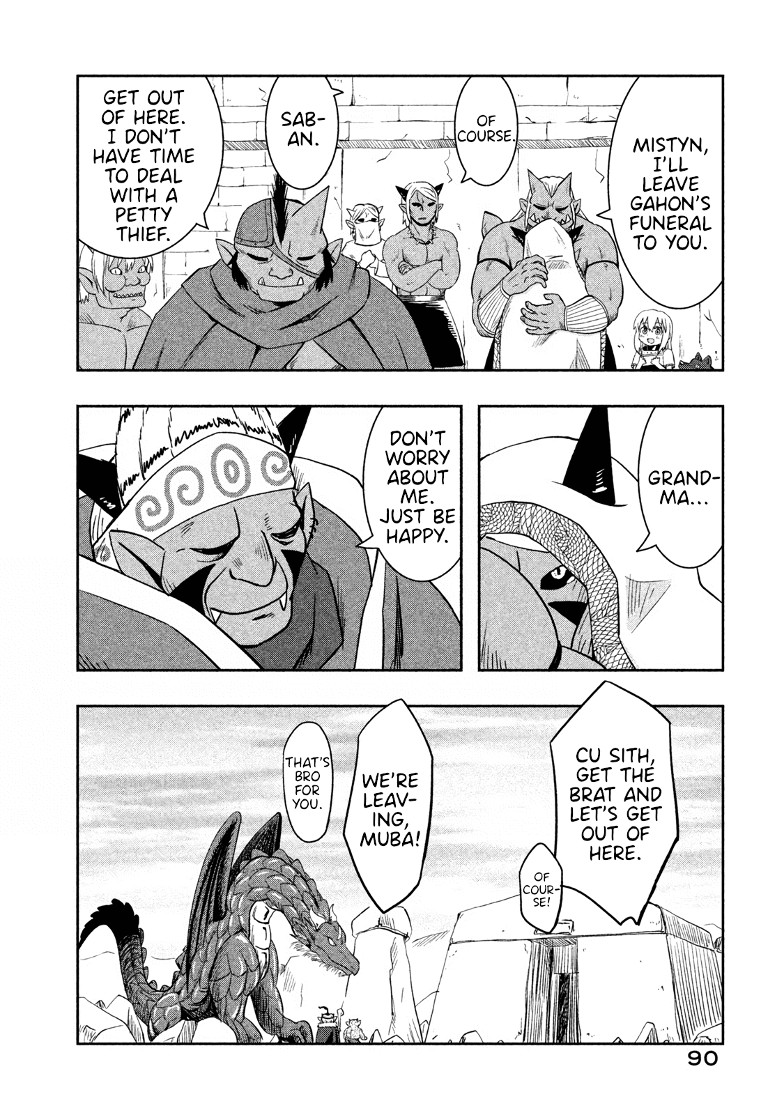 Ooga No Aniki To Doreichan - Vol.4 Chapter 43: Ogre And Theft