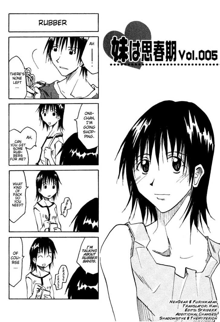 Imouto Wa Shishunki - Vol.1 Chapter 0.1