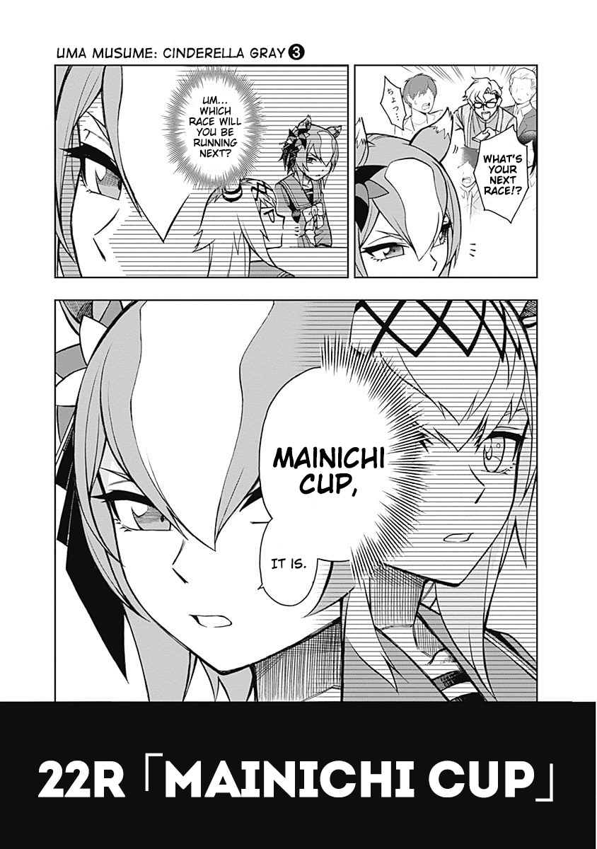 Uma Musume: Cinderella Gray - Vol.3 Chapter 22: Mainichi Cup