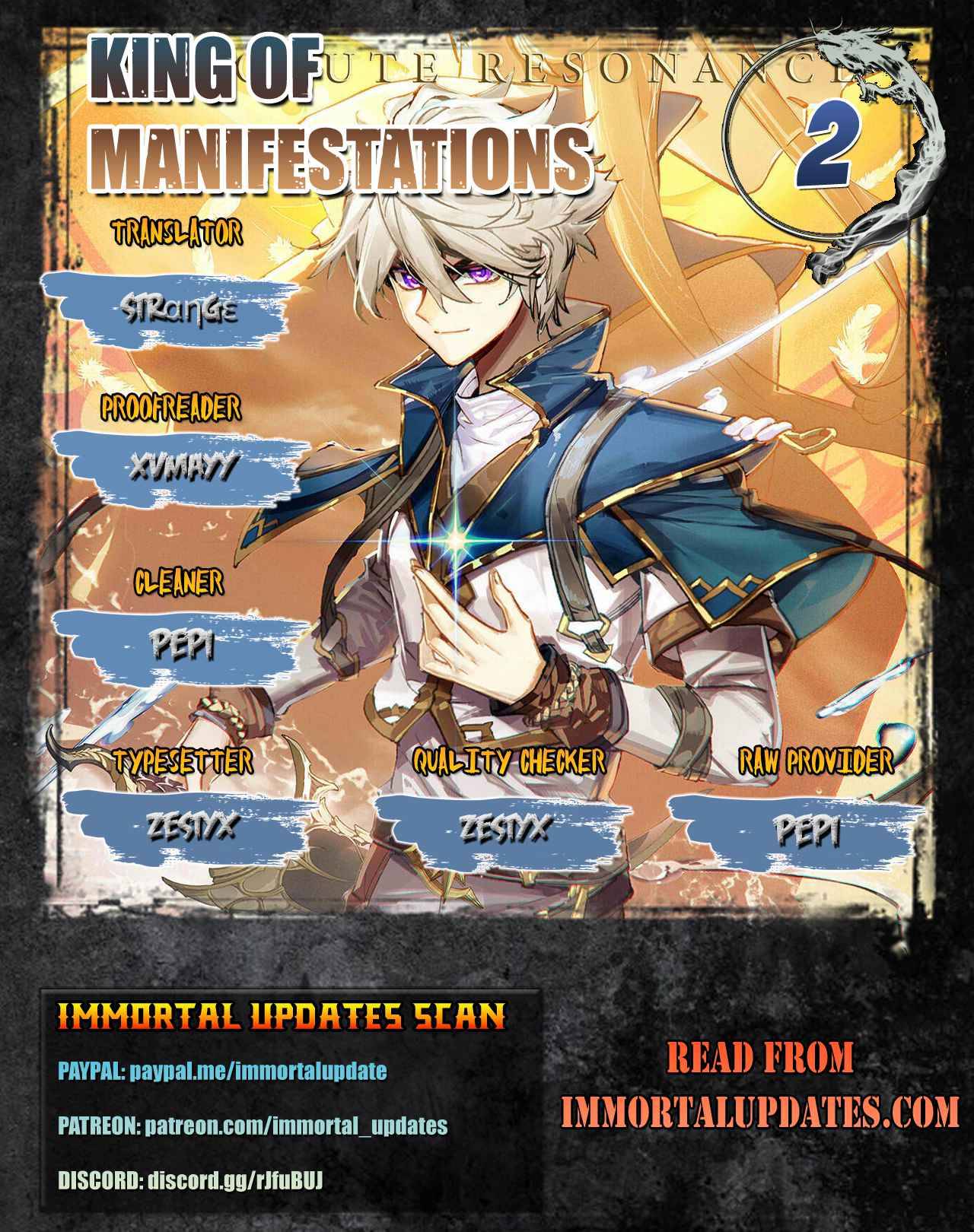 King Of Manifestations - Chapter 2