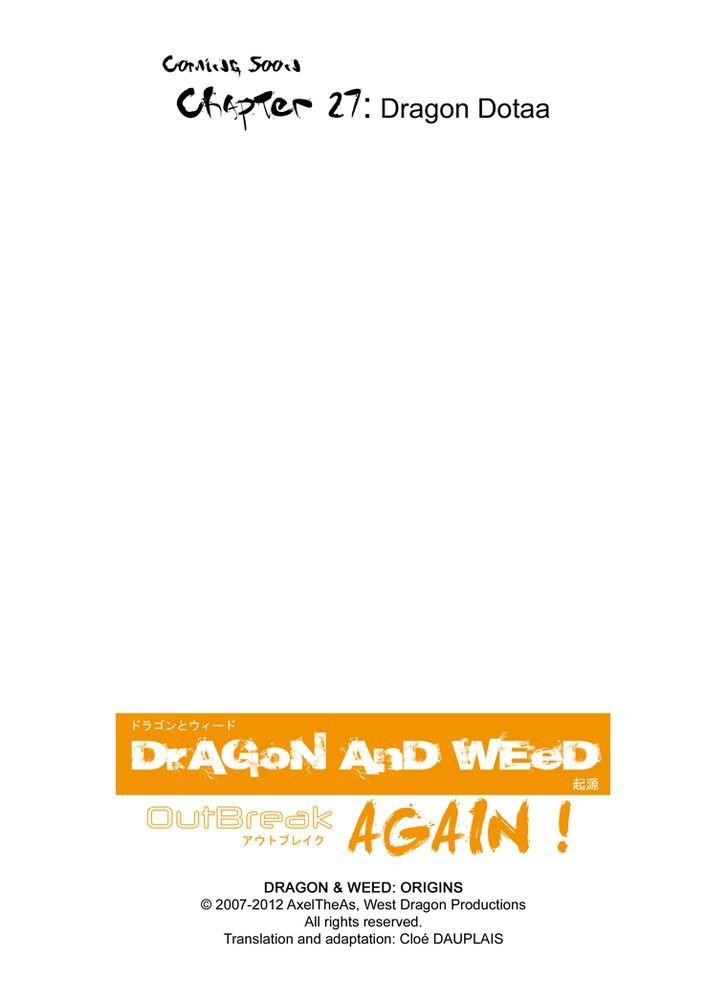 Dragon & Weed: Origins - Vol.3 Chapter 26 : Art Of Destrution