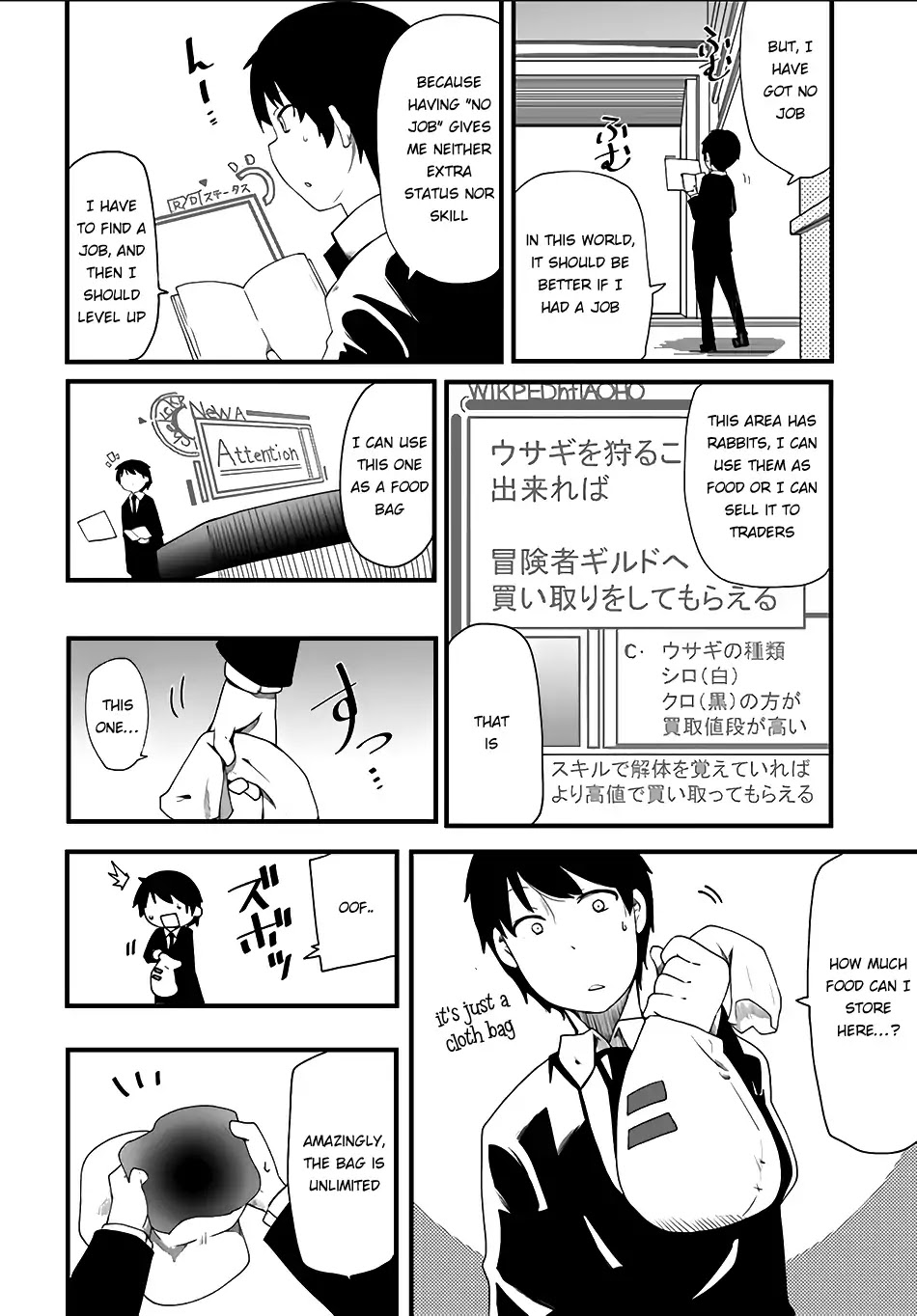 Seichou Cheat De Nandemo Dekiru You Ni Natta Ga, Mushoku Dake Wa Yamerarenai You Desu - Chapter 1