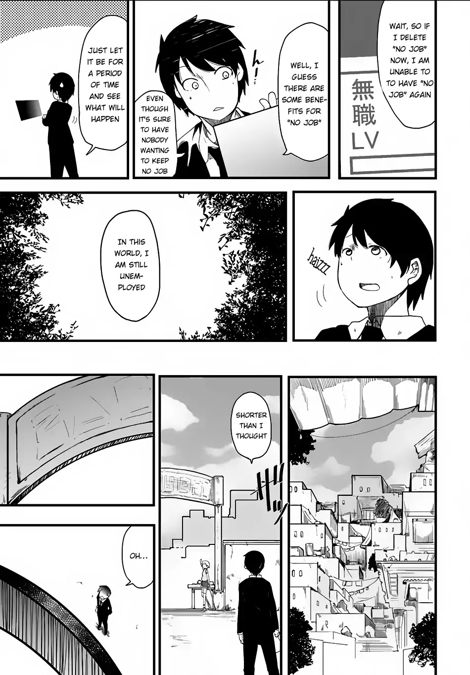 Seichou Cheat De Nandemo Dekiru You Ni Natta Ga, Mushoku Dake Wa Yamerarenai You Desu - Chapter 1