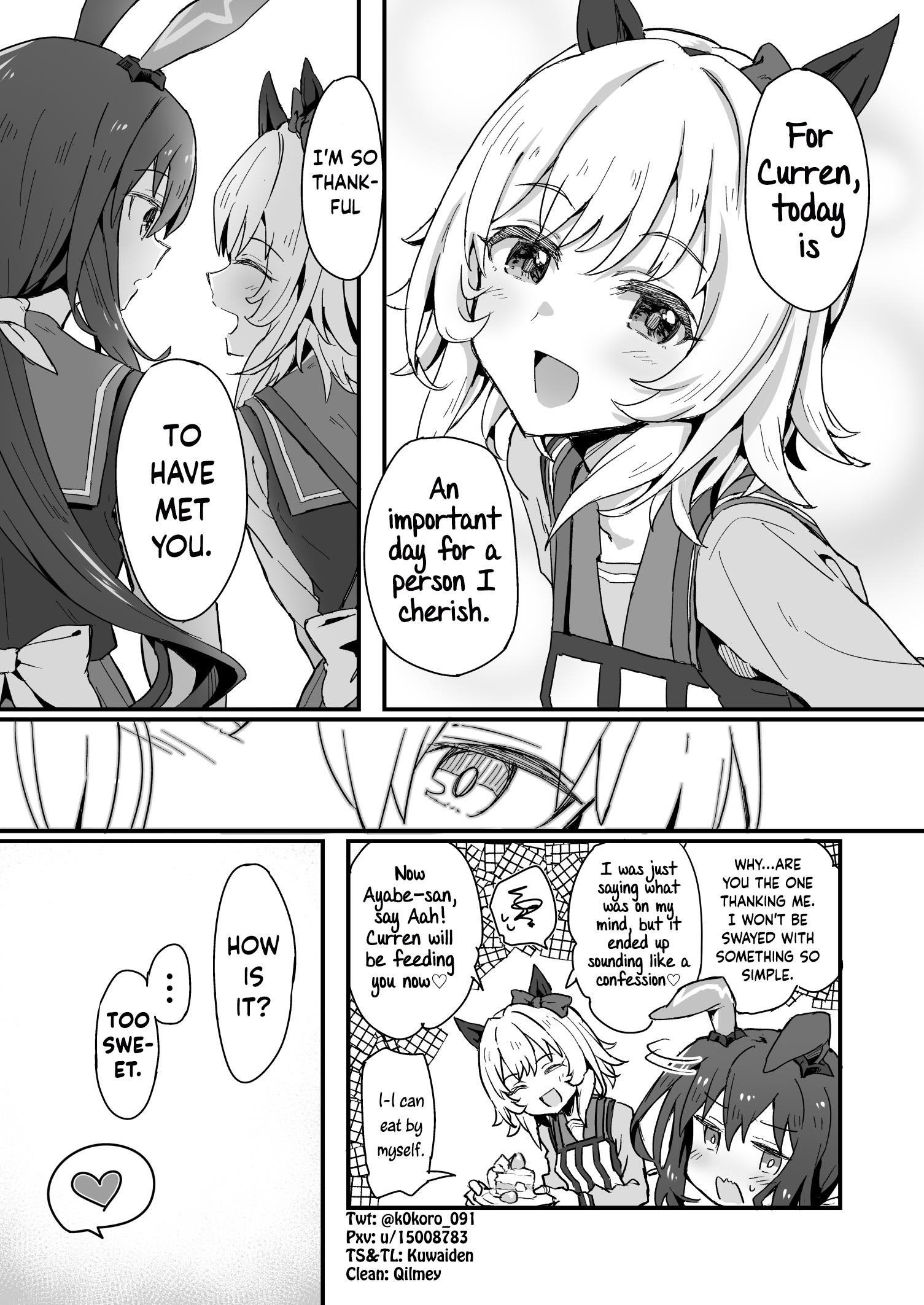 Kokoro-Sensei's Umamusume Shorts (Doujinshi) - Chapter 10: Admire Vega Birthday Manga