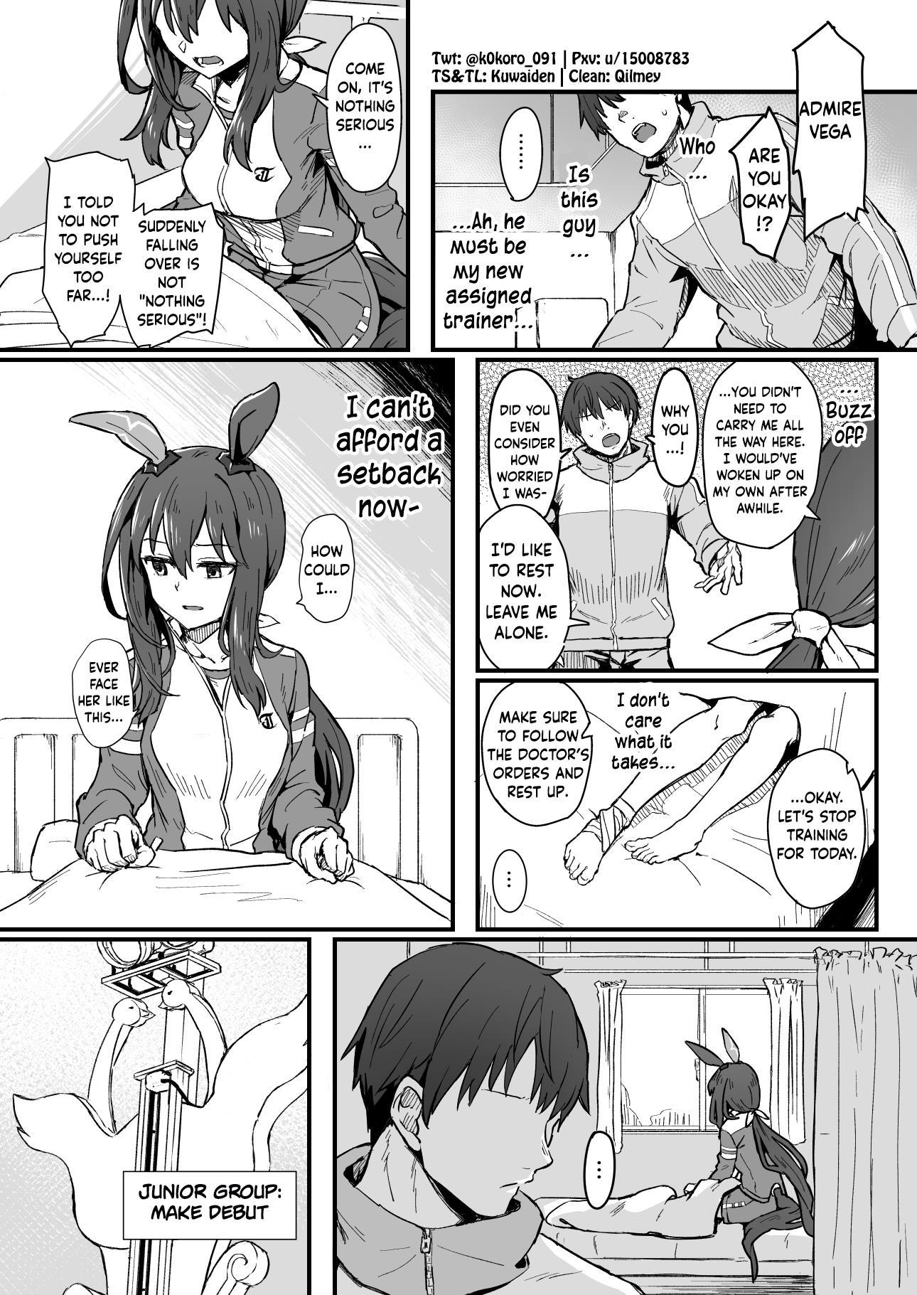 Kokoro-Sensei's Umamusume Shorts (Doujinshi) - Chapter 4: Admire Vega And Her Assigned Trainer