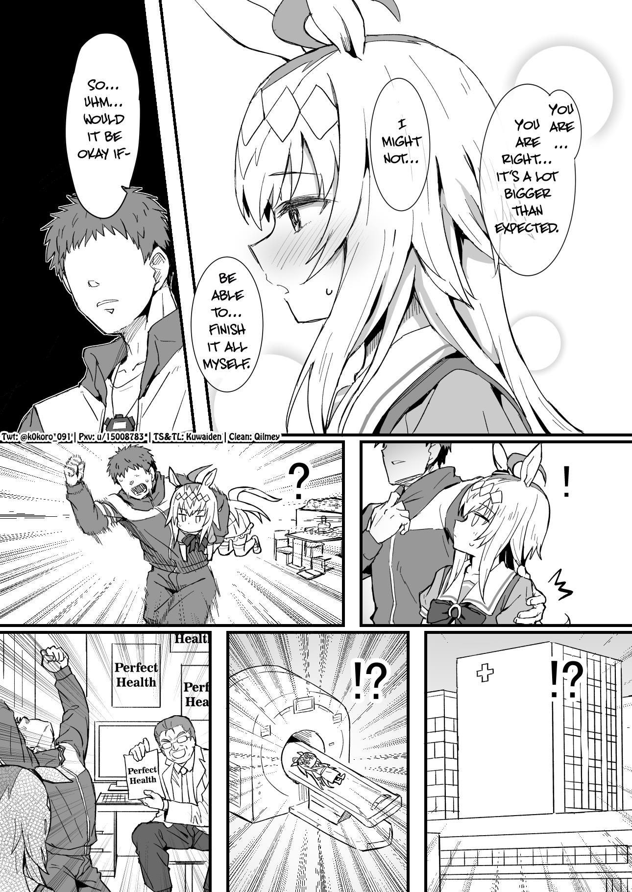 Kokoro-Sensei's Umamusume Shorts (Doujinshi) - Chapter 5: Oguri Loves Food As Much As She Loves Her Trainer