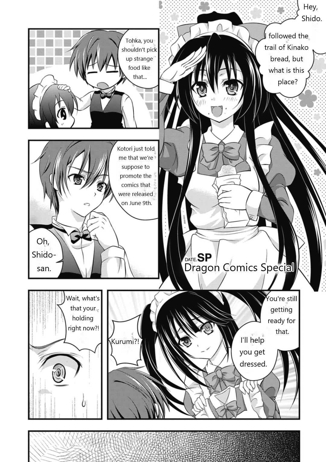 Date A Party - Vol.1 Chapter 7: Dragon Comics Special