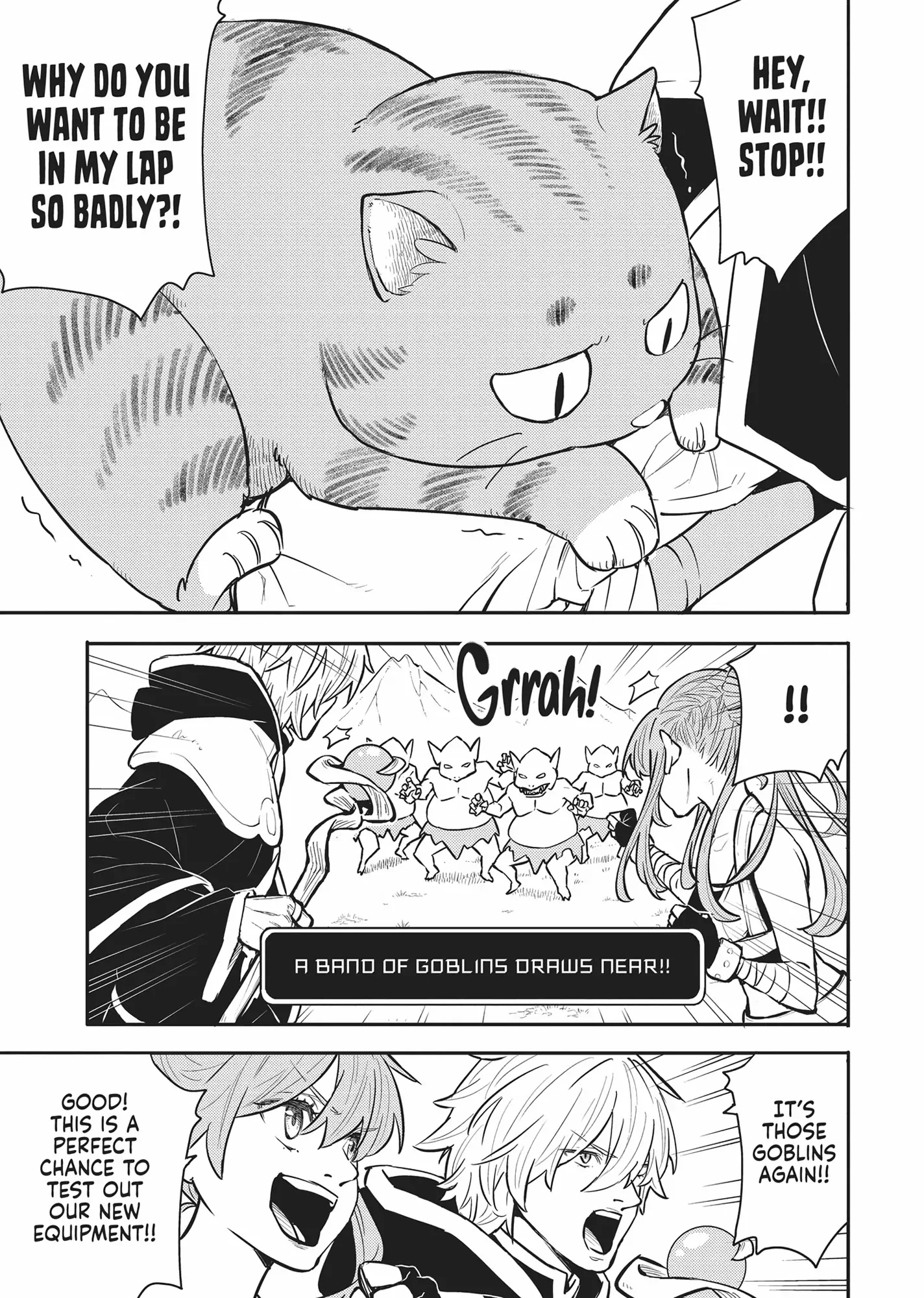 Cat On The Hero's Lap - Chapter 1