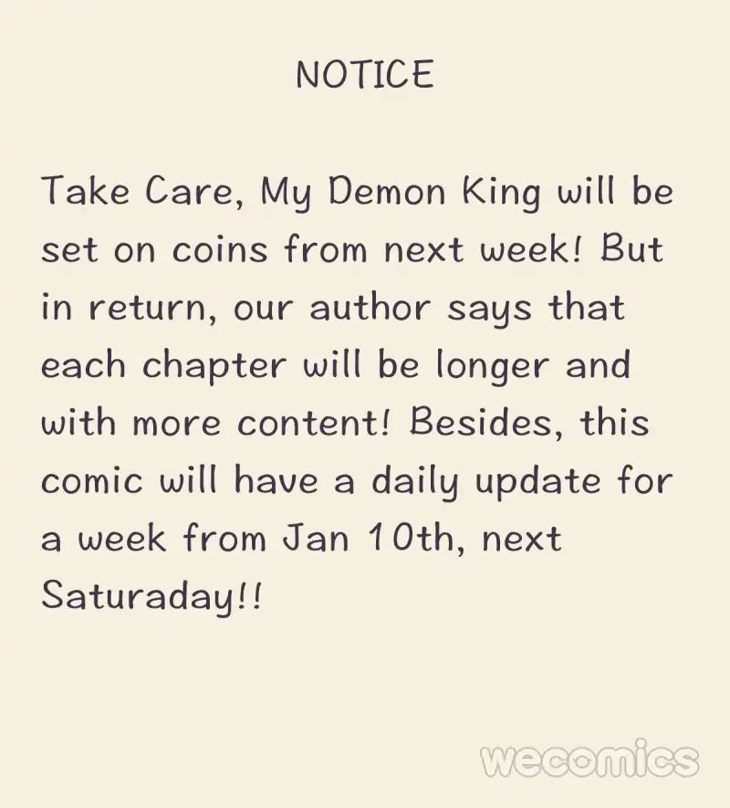 Take Care, My Demon King - Chapter 75