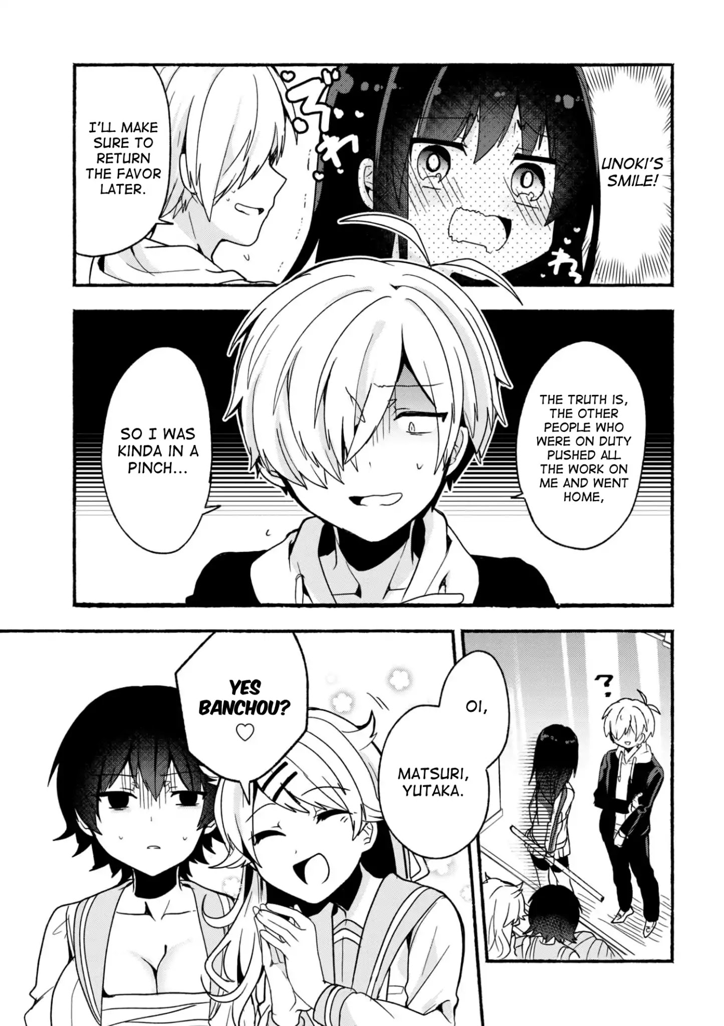 Pashiri Na Boku To Koi Suru Banchou-San - Chapter 7