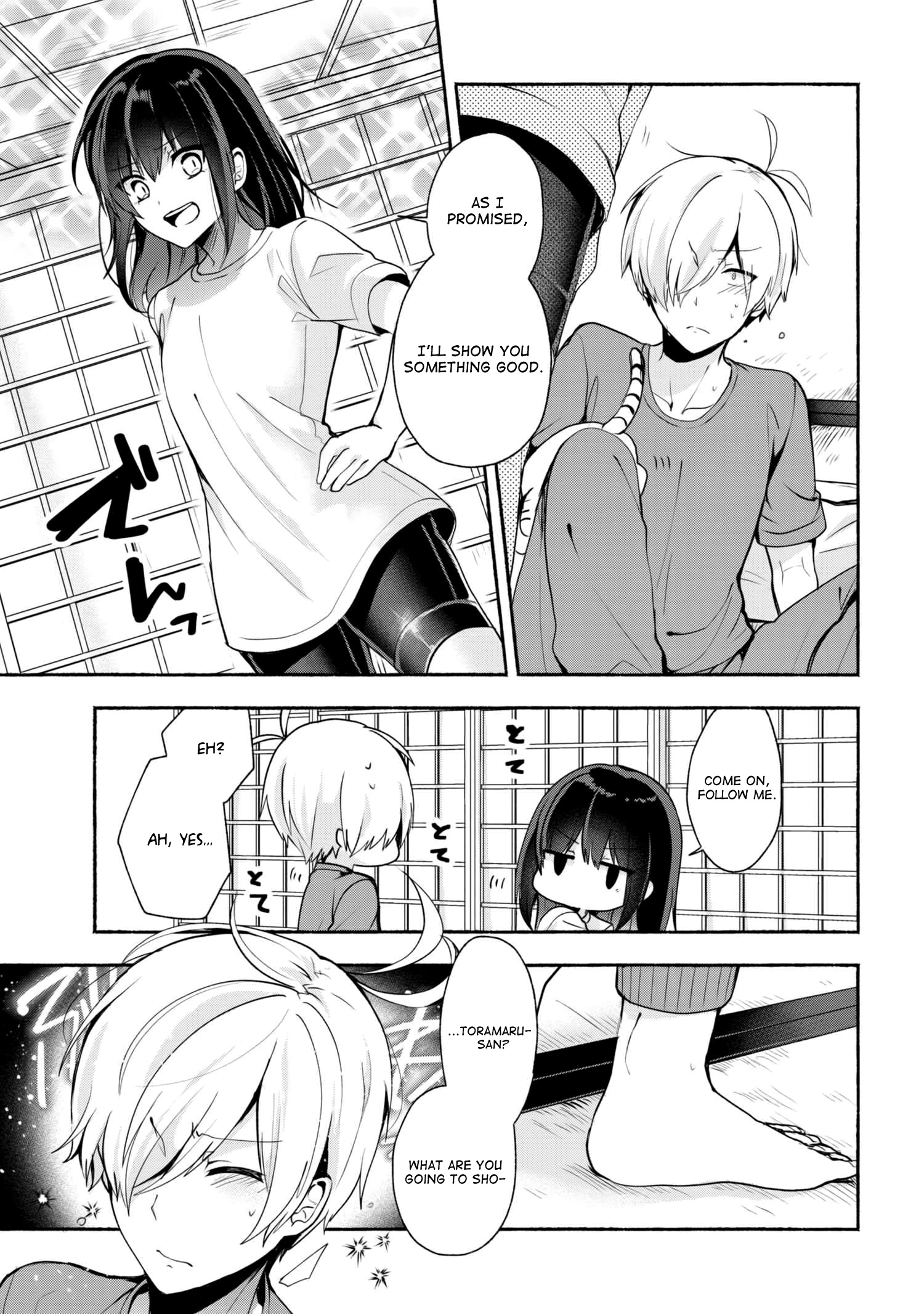 Pashiri Na Boku To Koi Suru Banchou-San - Chapter 31