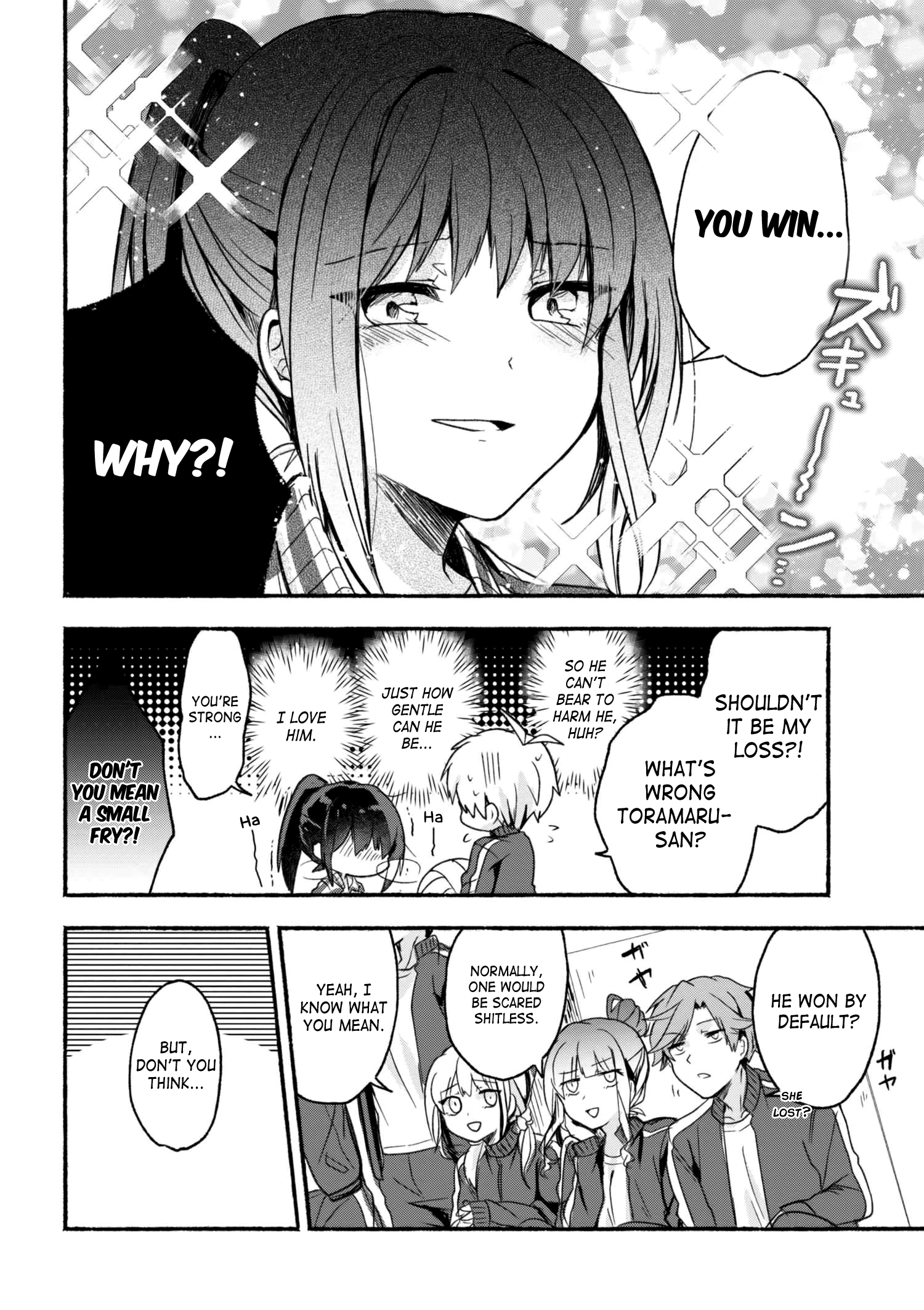 Pashiri Na Boku To Koi Suru Banchou-San - Chapter 13