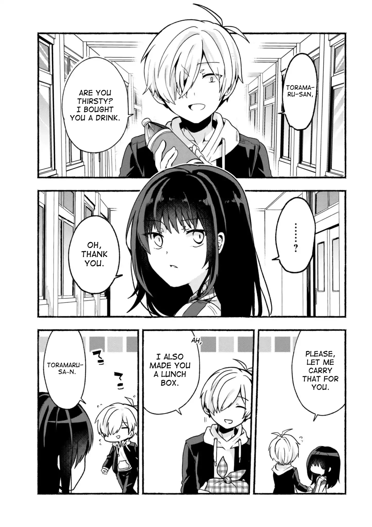 Pashiri Na Boku To Koi Suru Banchou-San - Chapter 8