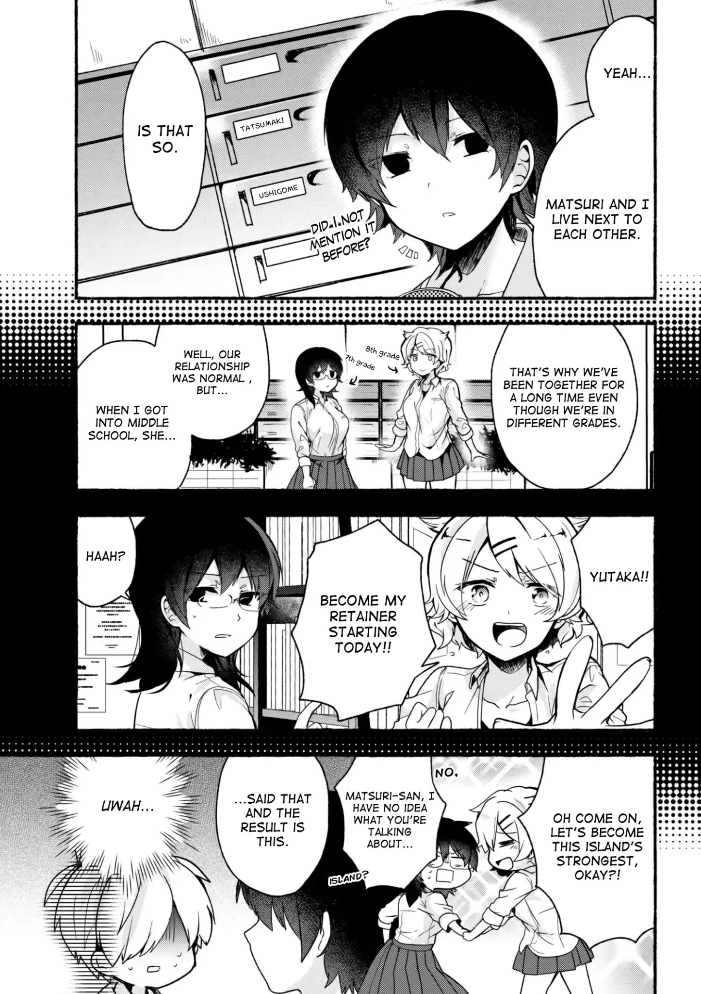 Pashiri Na Boku To Koi Suru Banchou-San - Chapter 14