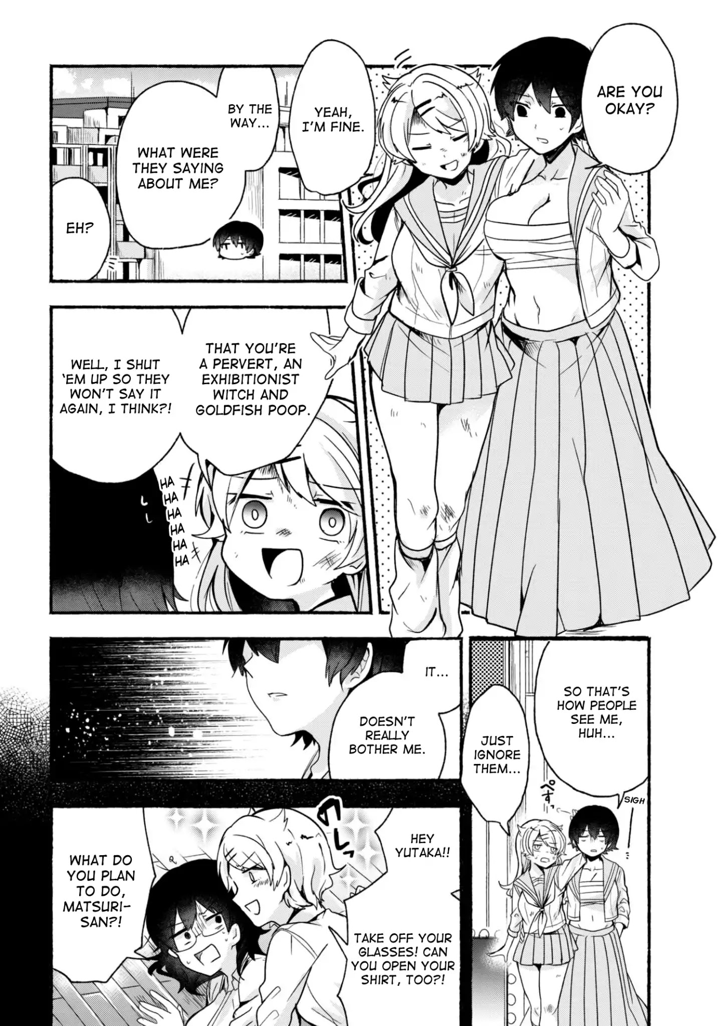 Pashiri Na Boku To Koi Suru Banchou-San - Chapter 14