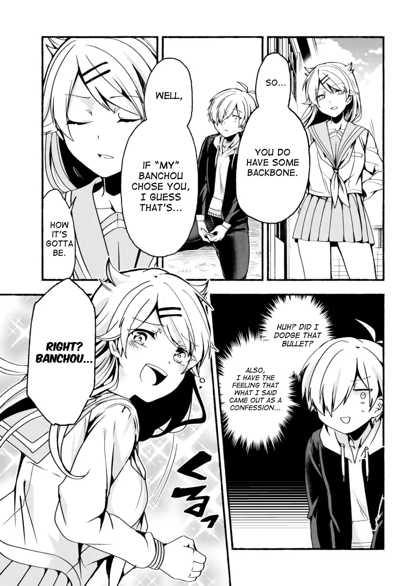 Pashiri Na Boku To Koi Suru Banchou-San - Chapter 5