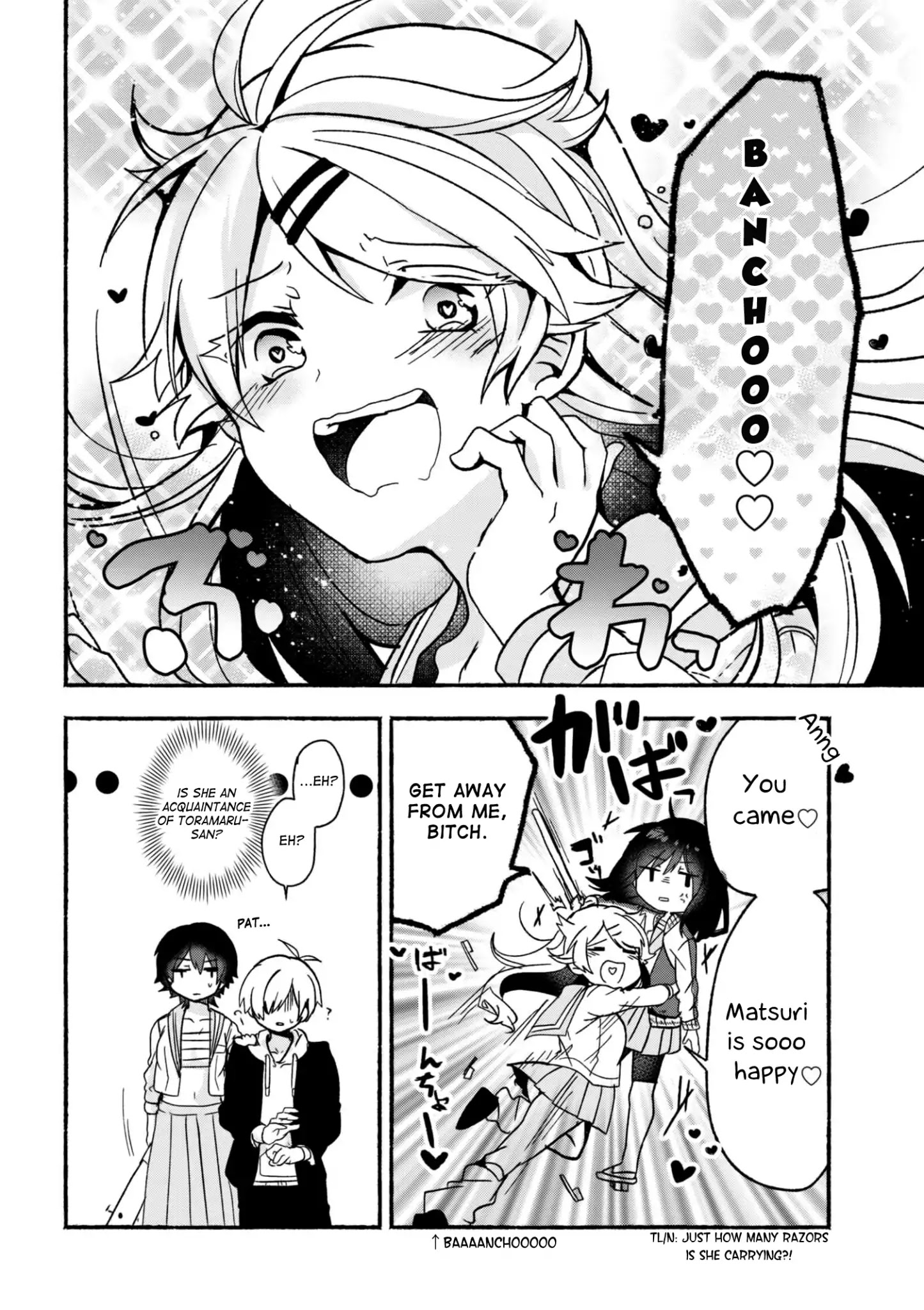 Pashiri Na Boku To Koi Suru Banchou-San - Chapter 4